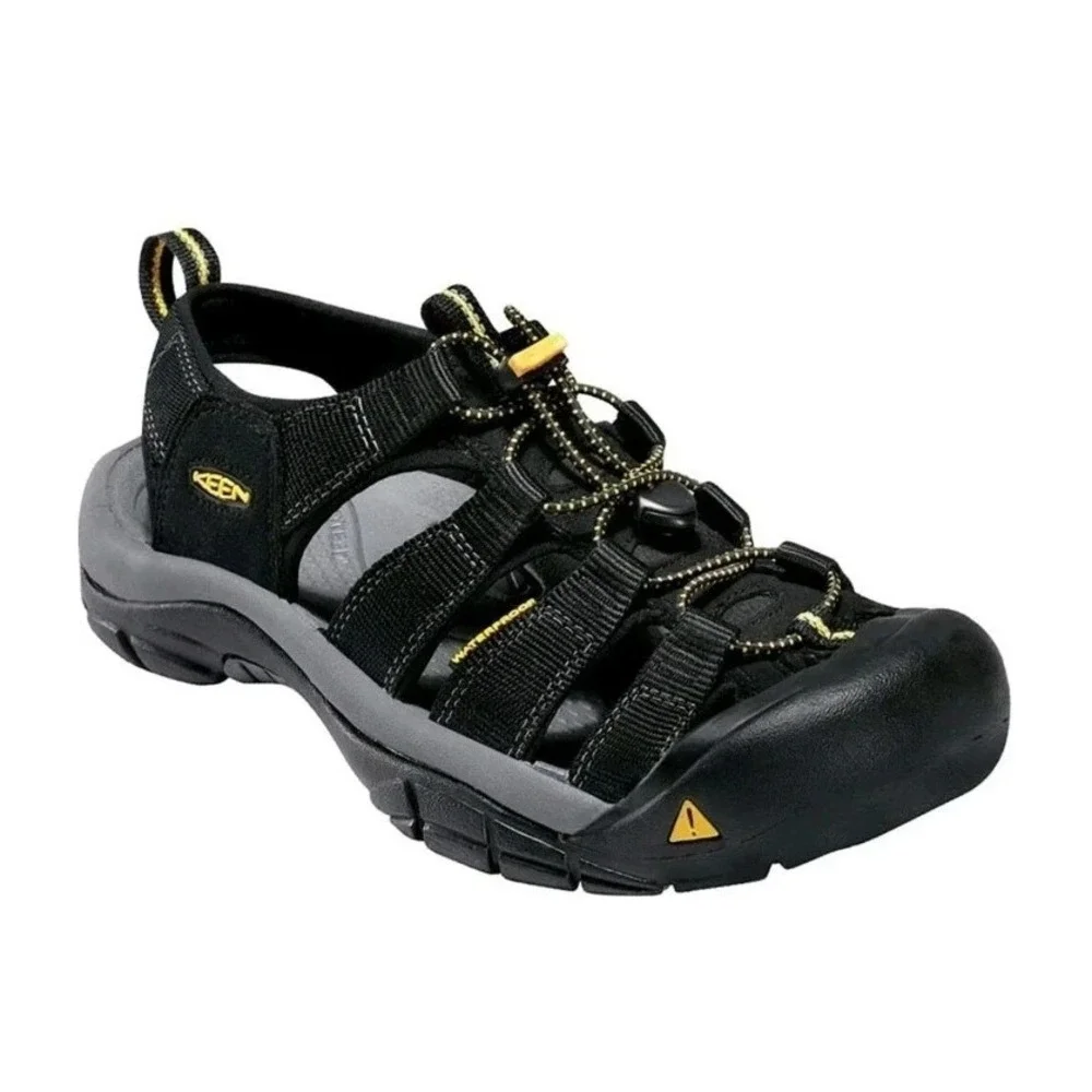 Keen Newport H2 Mens Size 13 Closed Toe Water Sandal Black Fisherman Outdoor NEW